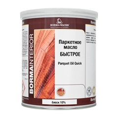 Масло паркетное Borma Wachs блеск 10% /1л/